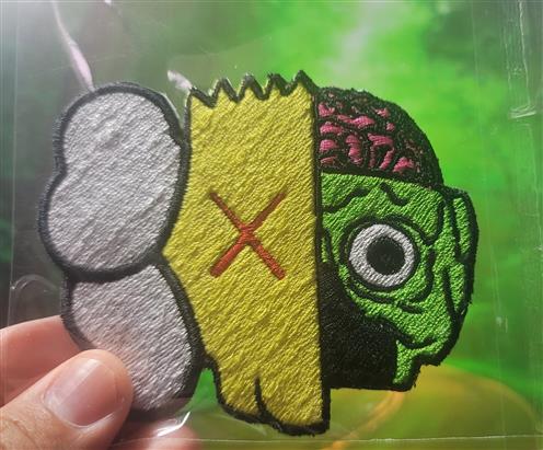 Embroidered Patch KawFace